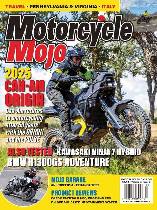 Title details for Motorcycle Mojo Magazine by Riptide Resources Inc o/a Motorcycle Mojo Magazine - Available